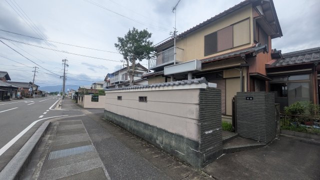 中古住宅　軽海の前面道路含む現地写真