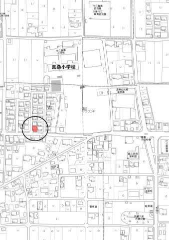 中古住宅　軽海の地図|地図