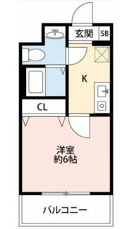 【間取り】 | コムネット東府中 | 間取りです。