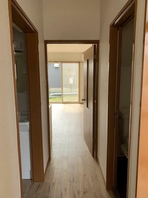 テラスハウスあしたかの玄関