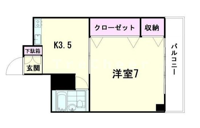アパルトマン四谷の間取り