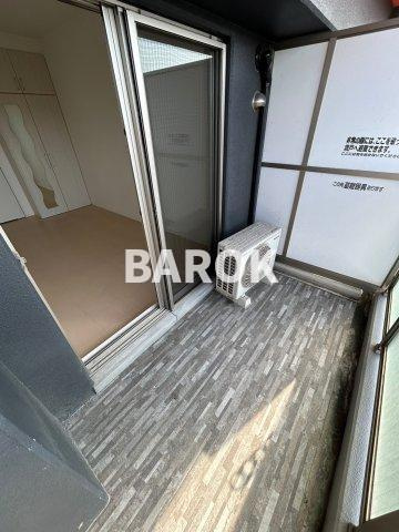 福岡市博多区中呉服町の賃貸マンションのバルコニー