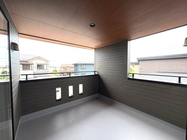 《仲介手数料半額》川越市大字天沼新田2期のバルコニー|バルコニー①