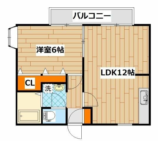 上大岡グリーンハイツＦ棟の間取り