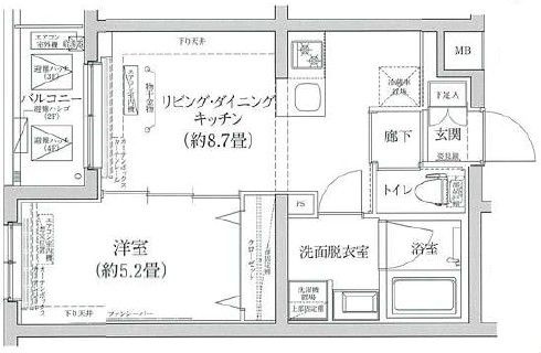 アイルグランデ赤羽の間取り|間取りです。