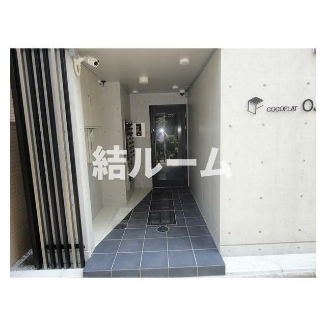北区豊島２丁目の賃貸マンションのエントランス
