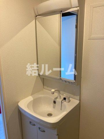 北区豊島２丁目の賃貸マンションの洗面所