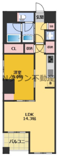 【間取り】 | アモン　フォンテーヌ | 間取りです。