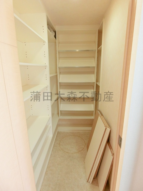 ご成約お客様向けの設備|シューズインクローゼット