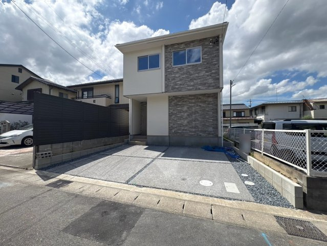 新築戸建　岐阜市加納5期　全1区画分譲の外観|「現地（2026年7月18日）撮影」　
■外観写真　
■ヤマダ不動産　株式会社リライフ　