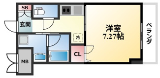 【間取り】 | エルベコート豊中玉井町
