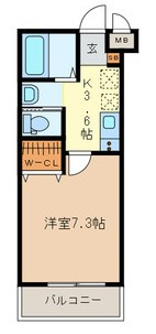 キャメル草加氷川町Ⅱの間取り