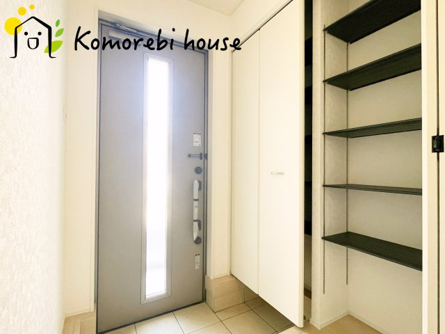 北本市二ツ家第1　新築一戸建て　クレイドルガーデン　01の玄関|9/25撮影