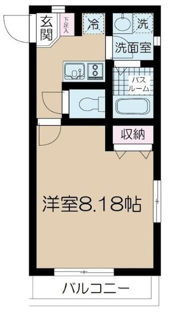 NSGATE西大島centralの間取り