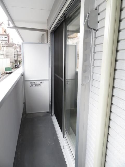 NSGATE西大島centralのバルコニー