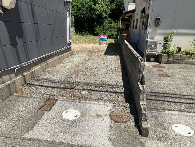 湖山町南1丁目土地の外観|敷地入り口