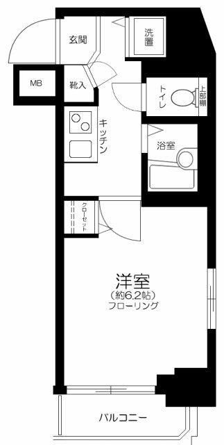 菱和パレス高輪タワーの間取り