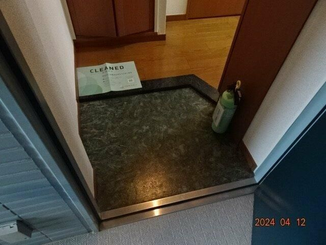菱和パレス高輪タワーの玄関