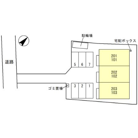 ルートサンヨウの区画図