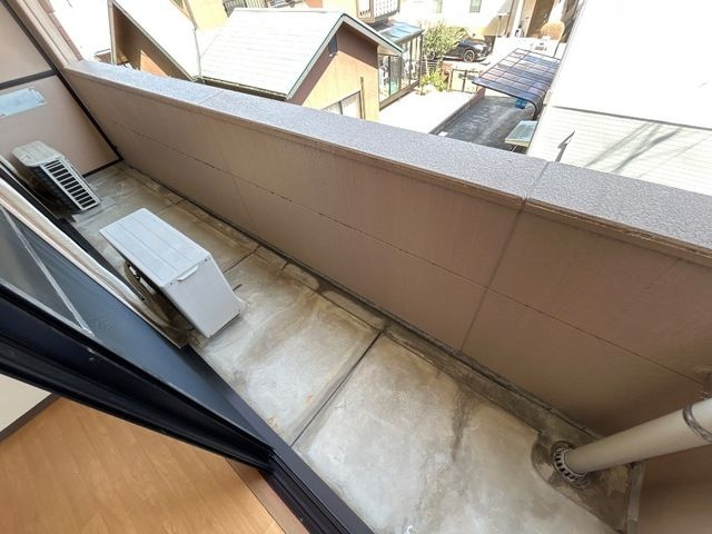 グリーンヒル壱番館のバルコニー