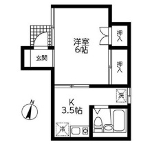 ジュネス目黒の間取り