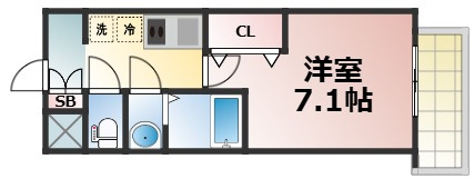 【間取り】 | LIVIAZ OSAKA Verite　仲介手数料無料