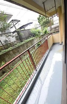 町田市南成瀬４丁目の賃貸マンションのバルコニー