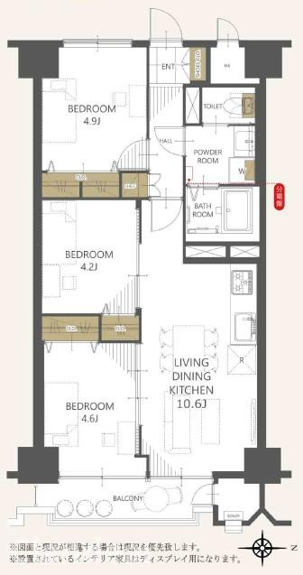 いづみハイツ竹の塚の間取り|ドキドキの新生活も、安心してスタート。ぴったりの住まいを見つけませんか？クランディアが一緒に住まい選びをサポートします‼　まずは、お気軽にお問合せください　＃クランディア