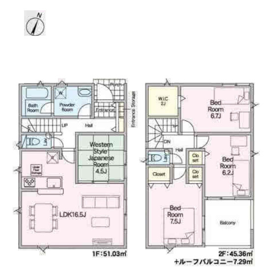 北本市二ツ家第1　新築一戸建て　クレイドルガーデン　03