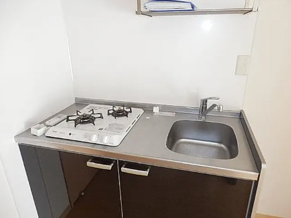 国立市西２丁目のアパートのキッチン