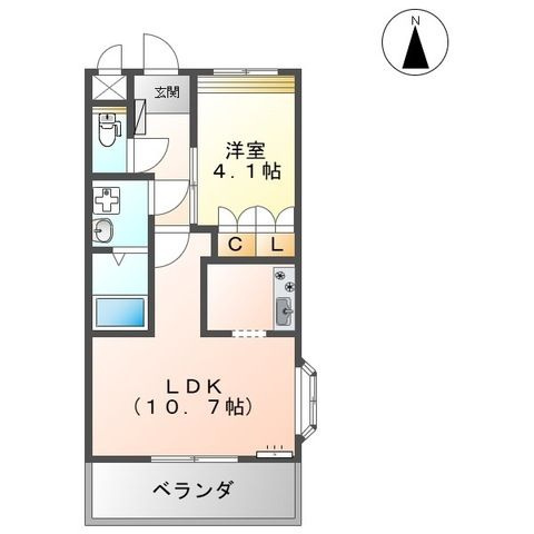 サンコートの間取り