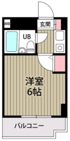 市川市新井３丁目の賃貸マンションの間取り