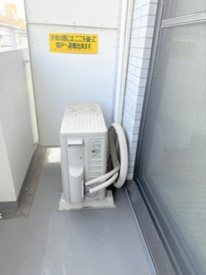 市川市新井３丁目の賃貸マンションのバルコニー