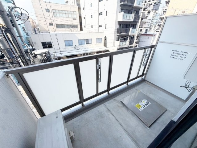 Fortuney江坂Ⅰのバルコニー