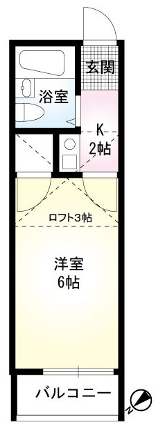 横浜市旭区二俣川１丁目のアパート