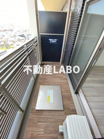 スプランディッド天王寺パークサイドのバルコニー