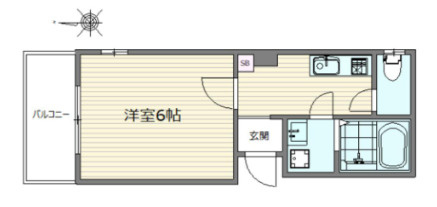 アルバ新宿の間取り