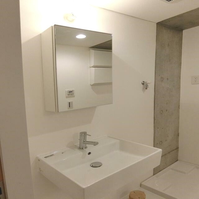 三組坂ｆｌａｔ 5fAの洗面所