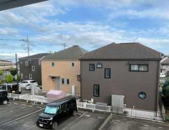八王子市椚田町のアパートの展望