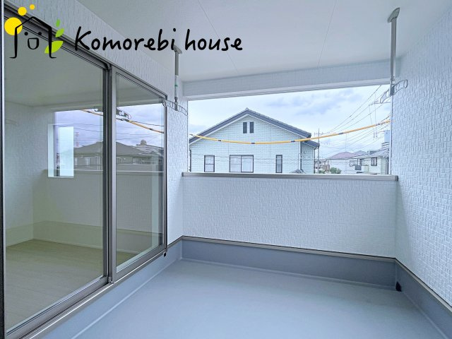 北本市二ツ家第1　新築一戸建て　クレイドルガーデン　04のバルコニー|26.9.10　撮影済み