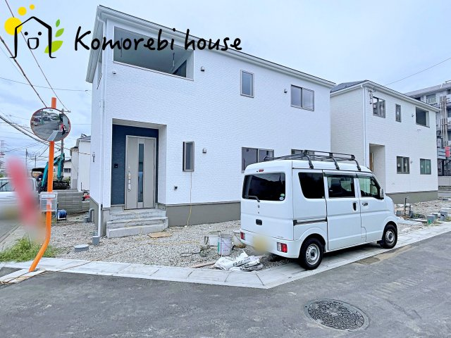 北本市二ツ家第1　新築一戸建て　クレイドルガーデン　04の駐車場|26.9.10　撮影済み