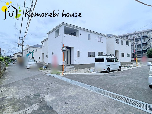 北本市二ツ家第1　新築一戸建て　クレイドルガーデン　04の前面道路含む現地写真|26.9.10　撮影済み