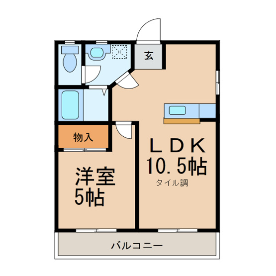 【間取り】 | M5マンション