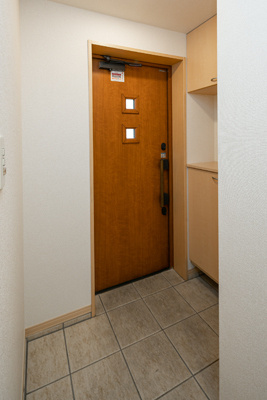 ベルメゾン Aの玄関