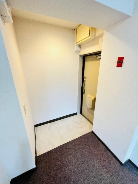 常盤松葵マンションの玄関