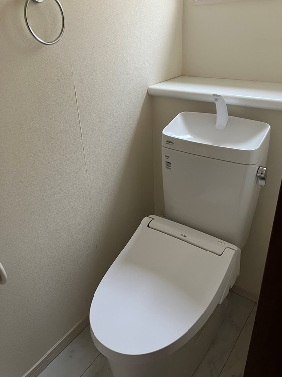 船橋戸建のトイレ