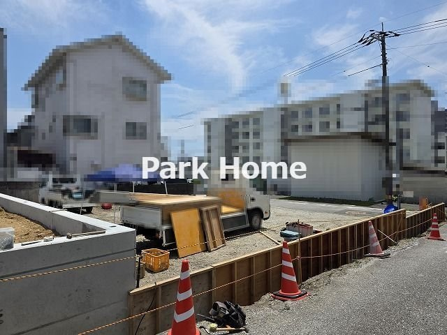 高知市新田町　②　新築戸建ての外観|2026.7月：現況（2区画全体）