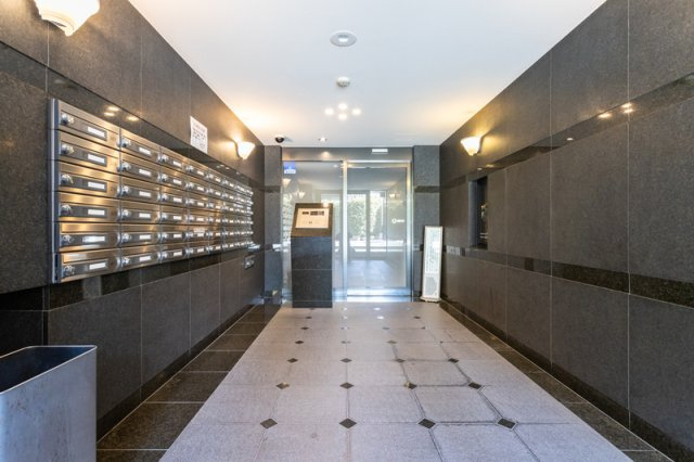 ルーブル武蔵小山弐番館のロビー