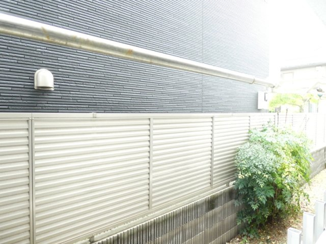 トキワマンションの庭