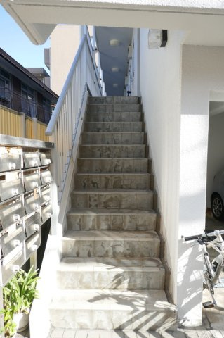 トキワマンションの庭